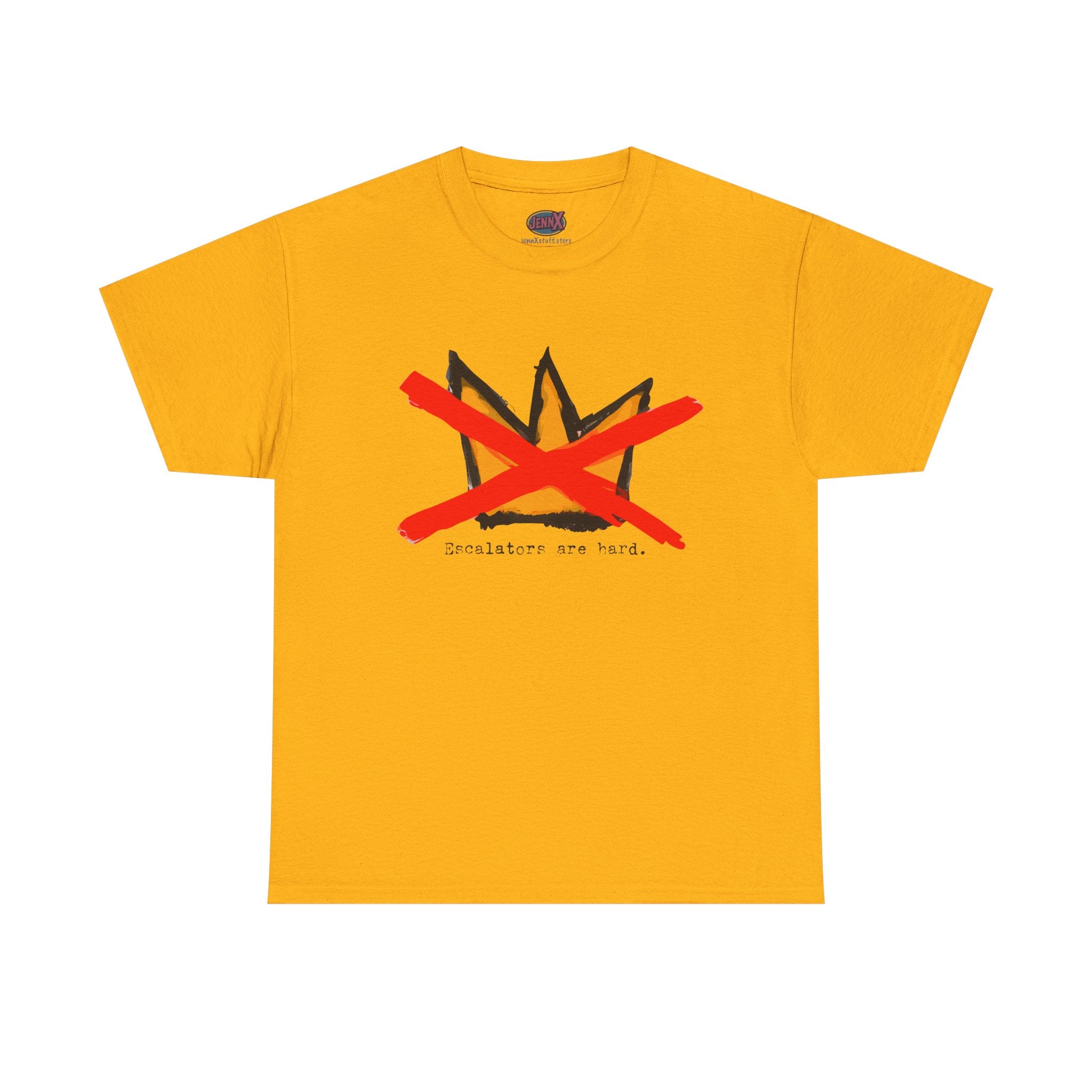 Bold Statement Tee - Unisex Heavy Cotton, Unique Graphic T-Shirt for Artists, Gift for Creatives, Casual Wear, Trendy Apparel
