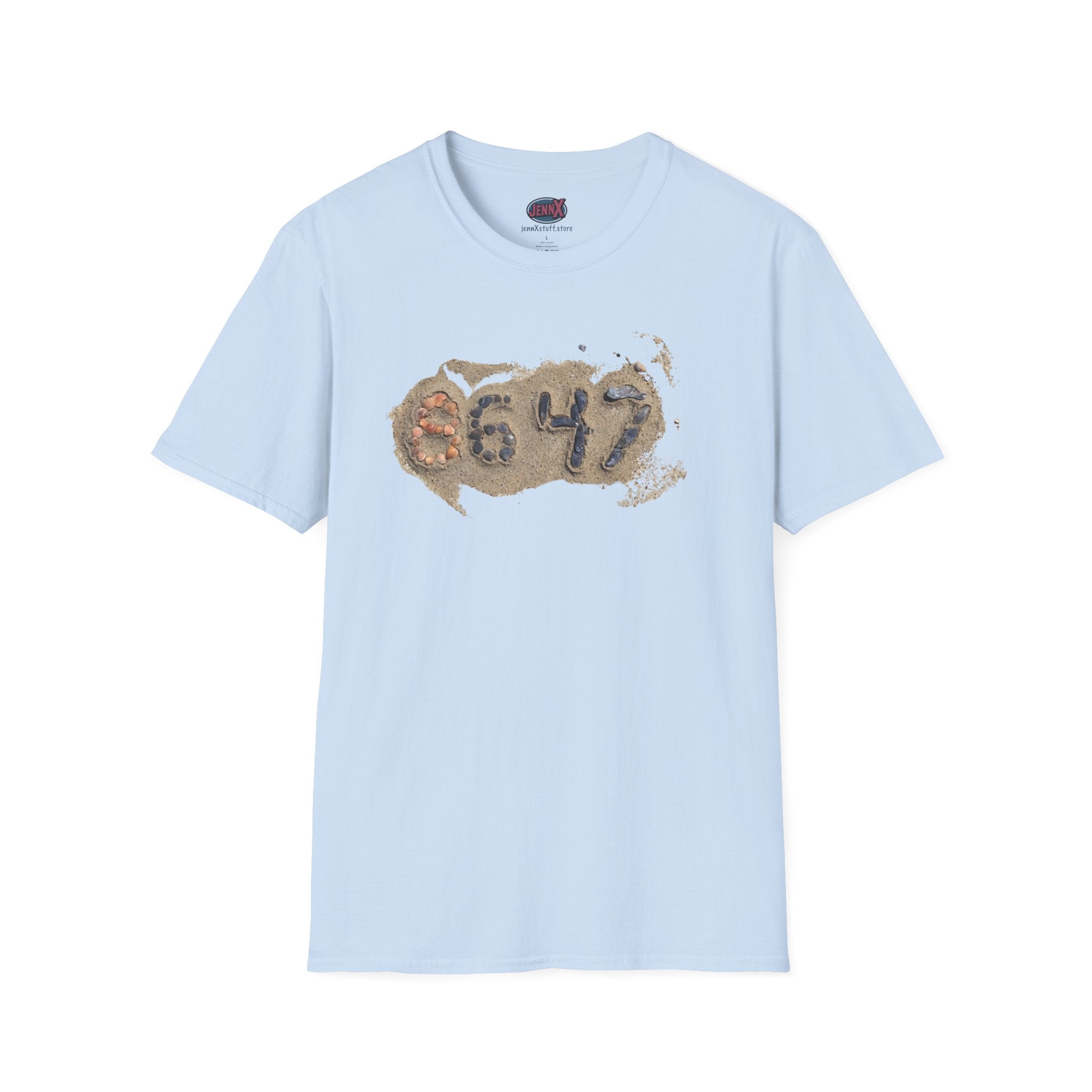 8647 Anti-Trump Seashell T-Shirt | Original Image I James Comey 86 47