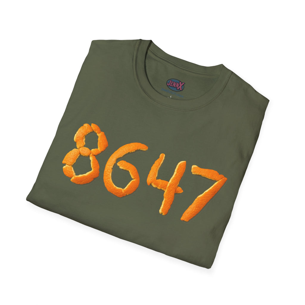8647 Anti-Trump Shirt | Orange Turd Political Humor