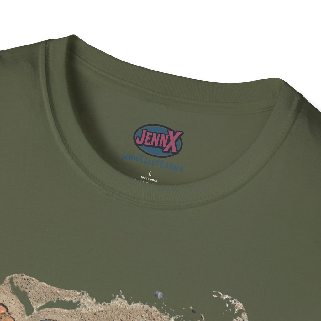 8647 Anti-Trump Seashell T-Shirt | Original Image I James Comey 86 47