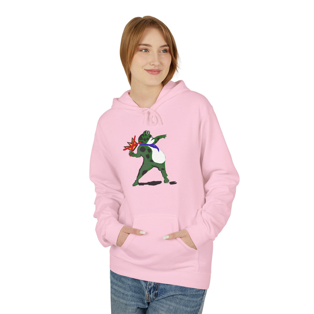 Frog No Kings Protest Hoodie - Fuck Trump and his Project 2025 MAGA bullshit