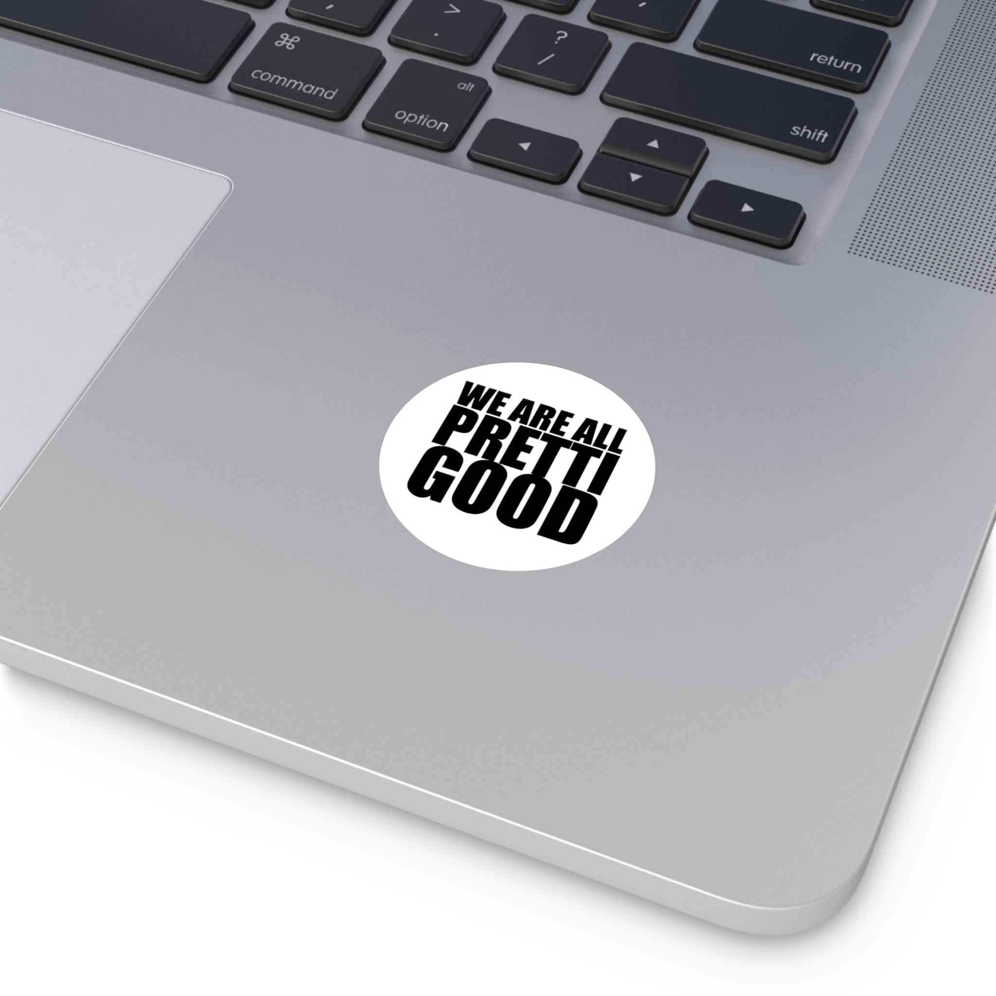We Are All Pretti Good outdoor sticker | vinyl anti ICE protest sticker