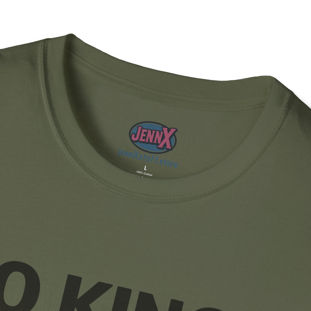 No Kings Amazon T-Shirt | Satirical Logo Parody, Graphic Tee