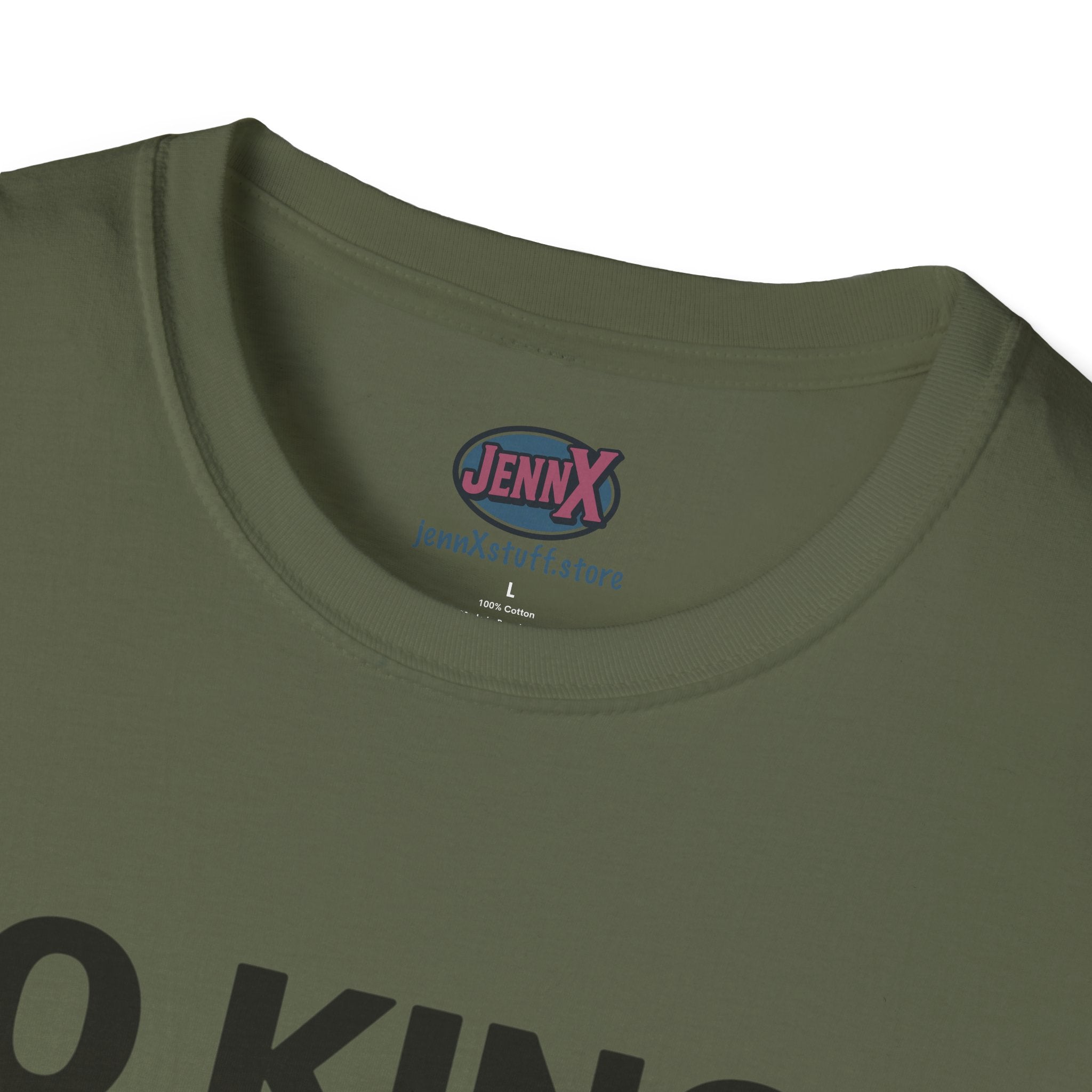 No Kings Amazon T-Shirt | Satirical Logo Parody, Graphic Tee
