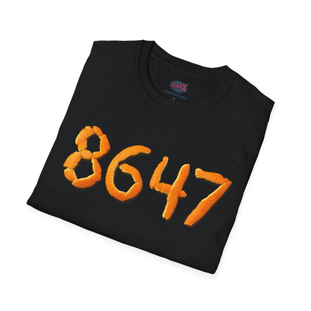 8647 Anti-Trump Shirt | Orange Turd Political Humor