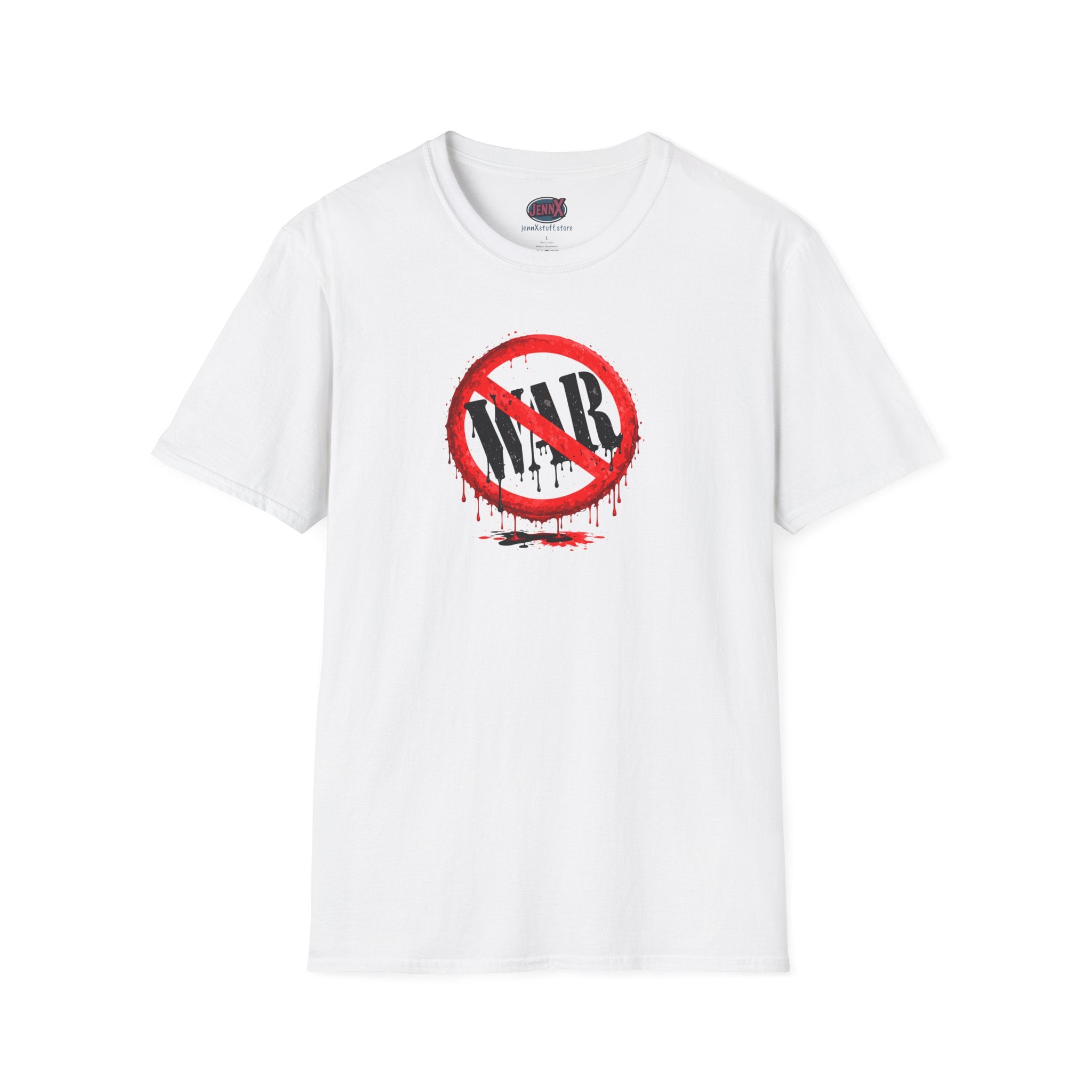 No War Symbol T-Shirt | Anti-War Protest Graphic