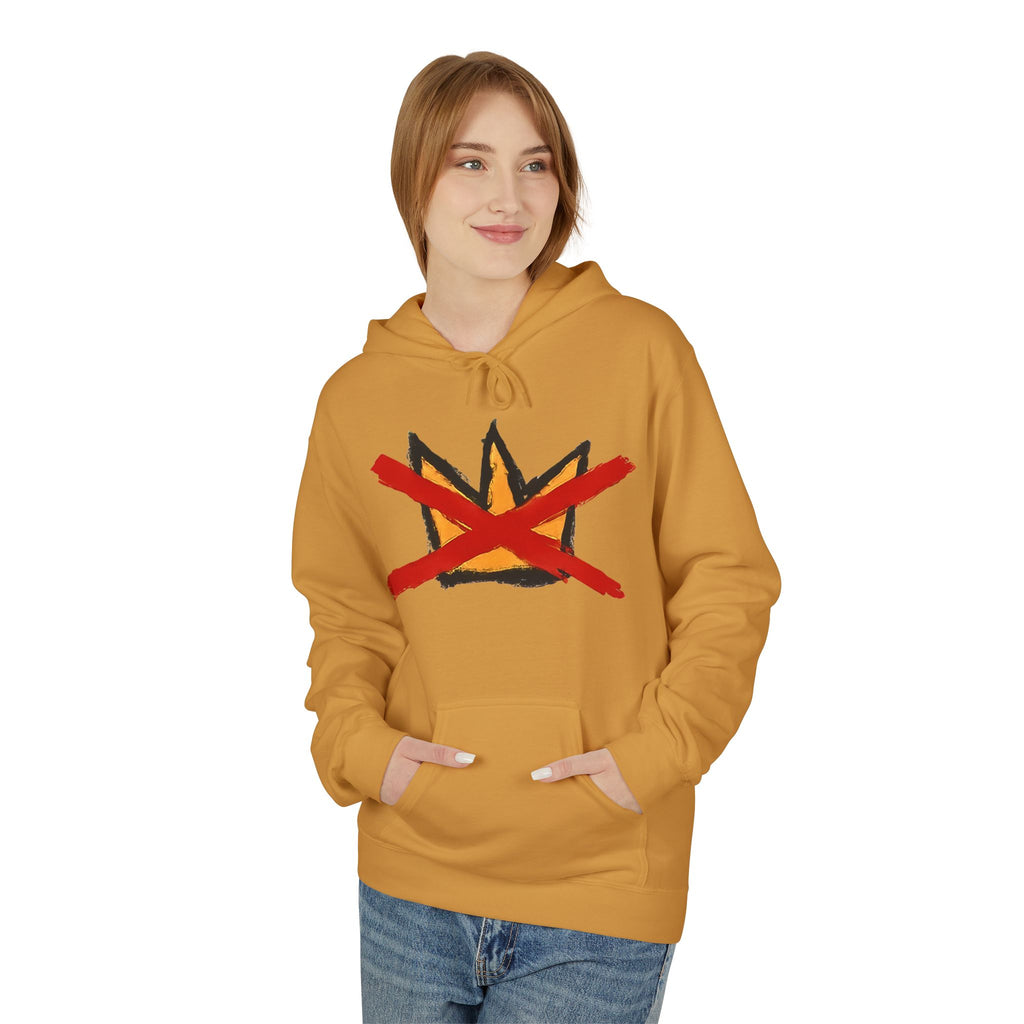 No Kings hoodie I Hand-Drawn