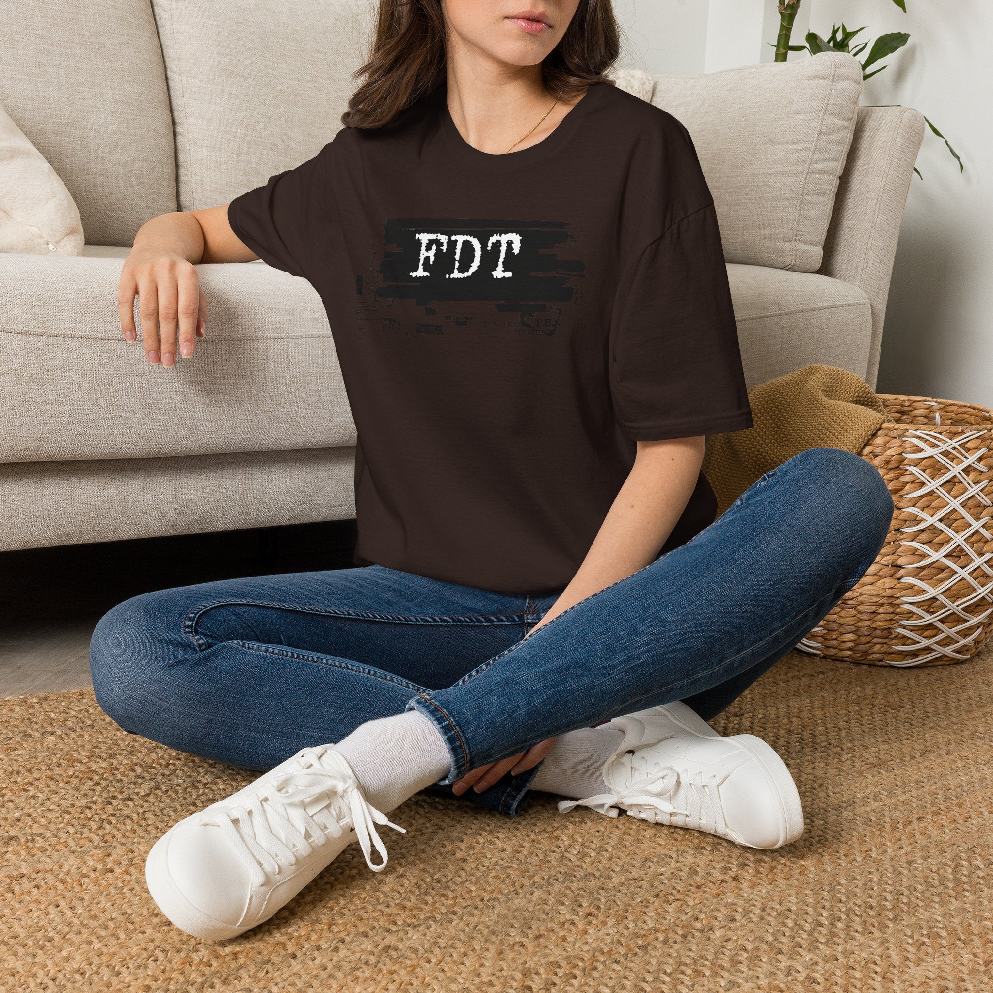 FDT Epstein files T-Shirt | Typewriter Font I Believe the Victims