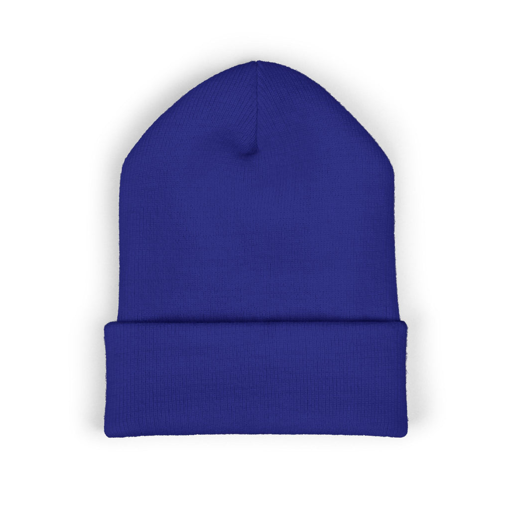 No Kings Cuffed Beanie with Embroidery - No Trump - Nope - No Kings Crown