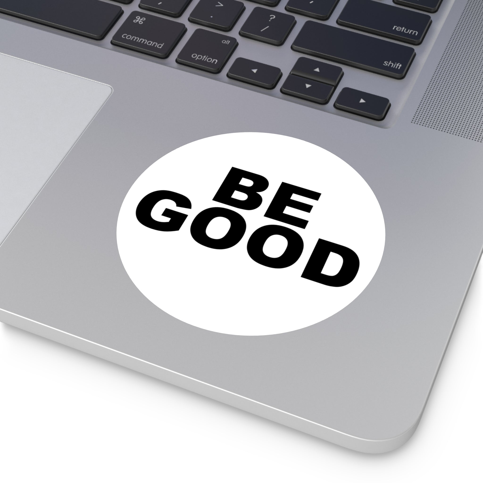 BE GOOD Round Vinyl Sticker inspired by Golden Globes pin button