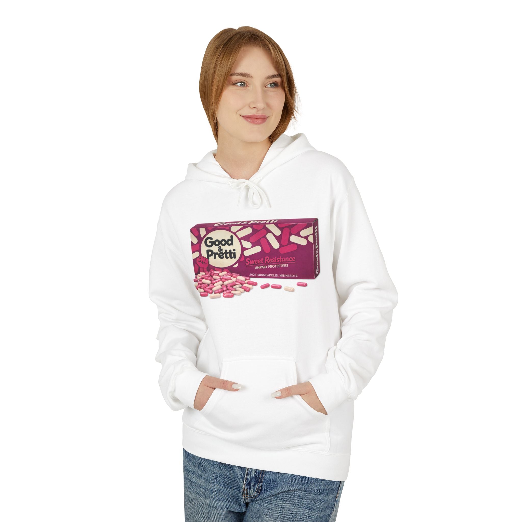 Good Pretti Good and Plenty Candy Box Hoodie | Original Design