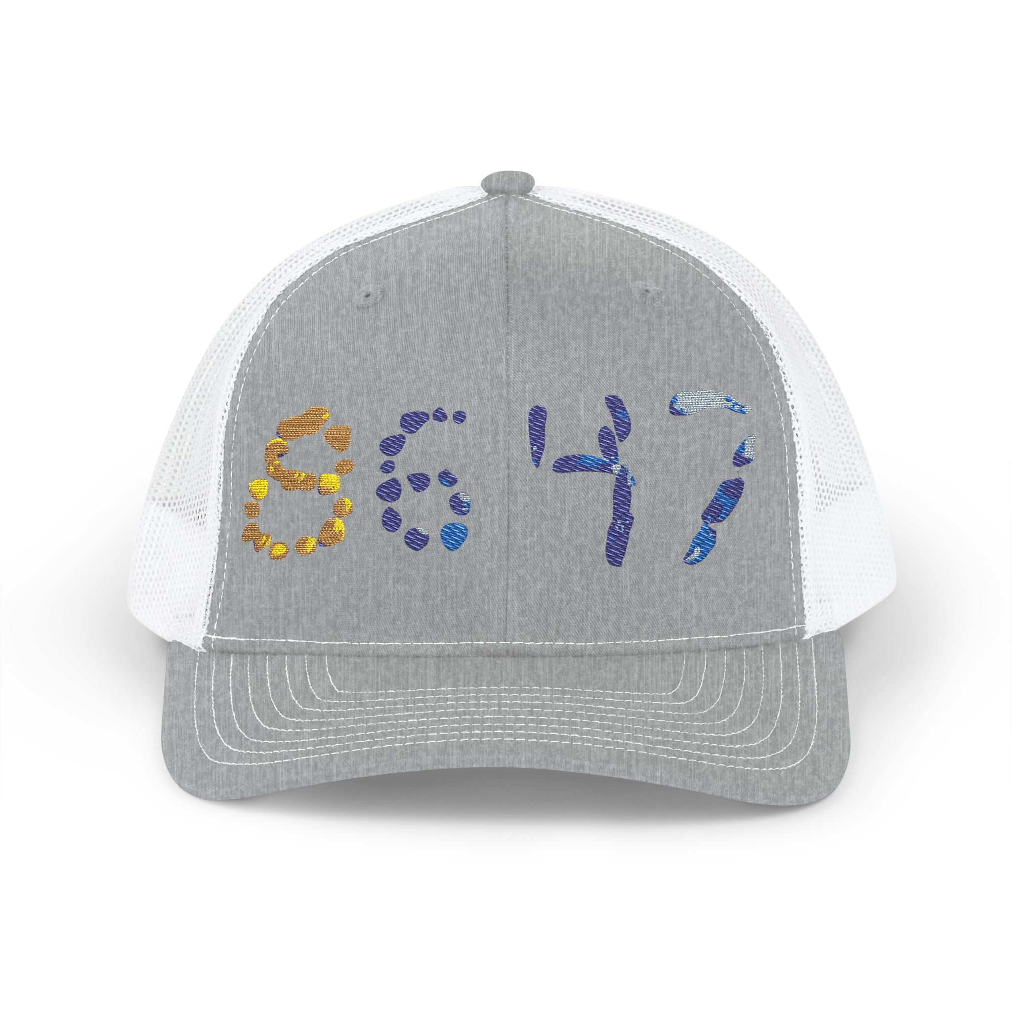 8647 Anti-Trump Seashells Embroidered James Comey Snapback Cap | Trucker Hat, Mesh Back