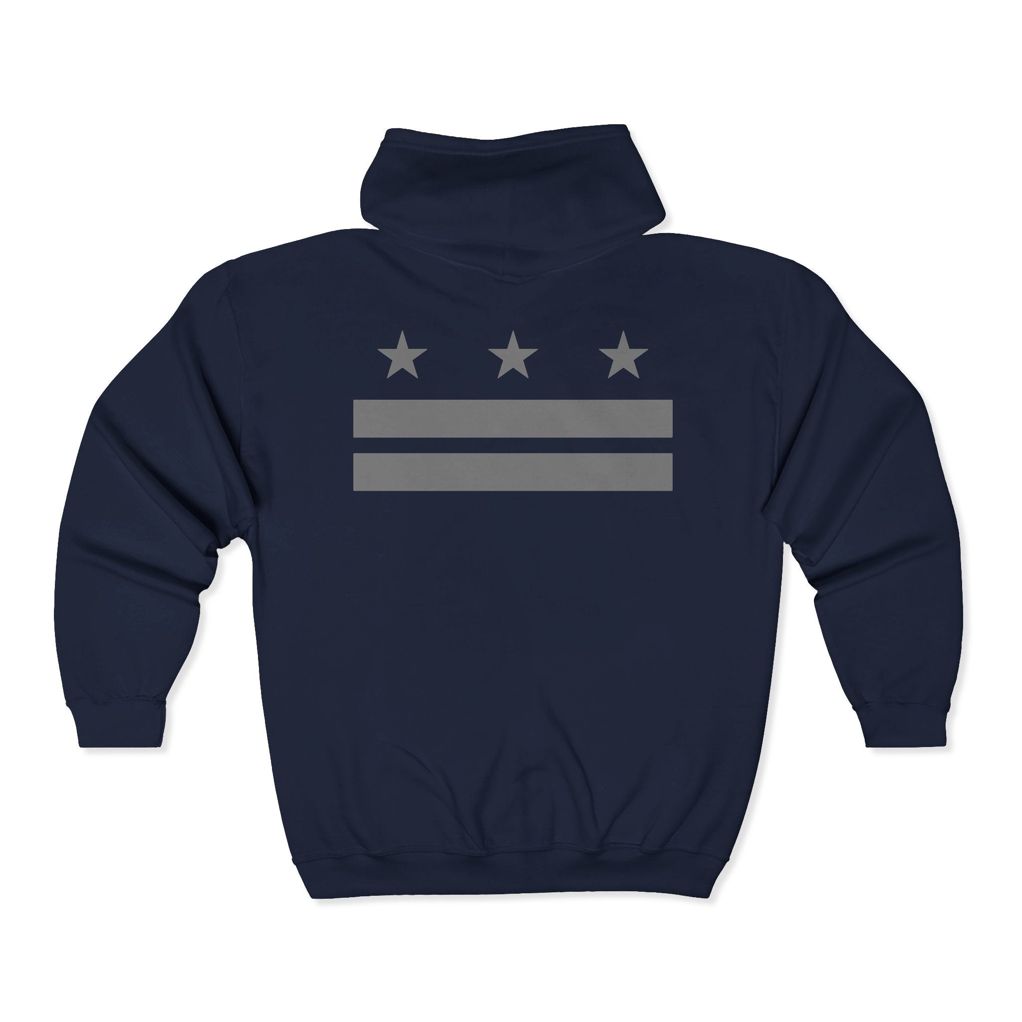 Free DC Flag Hoodie, Muted Protest for Everyday Wear - No Kings