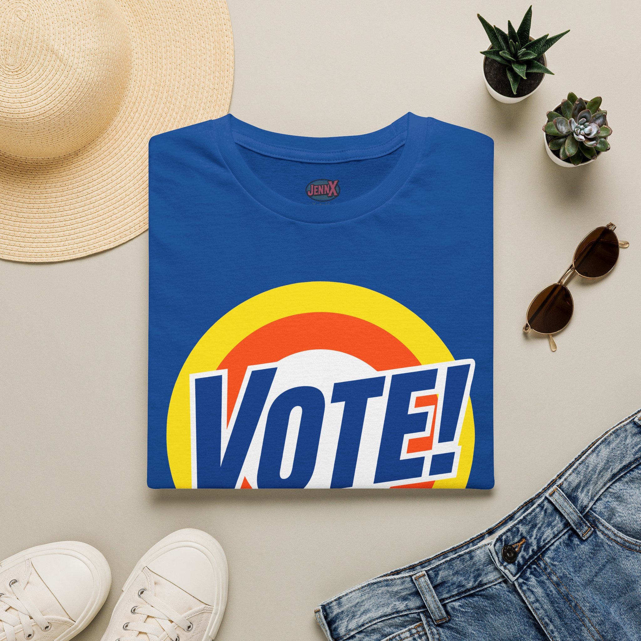 Vote Removes Stubborn Orange Stains Shirt - Anti Trump Political Tee