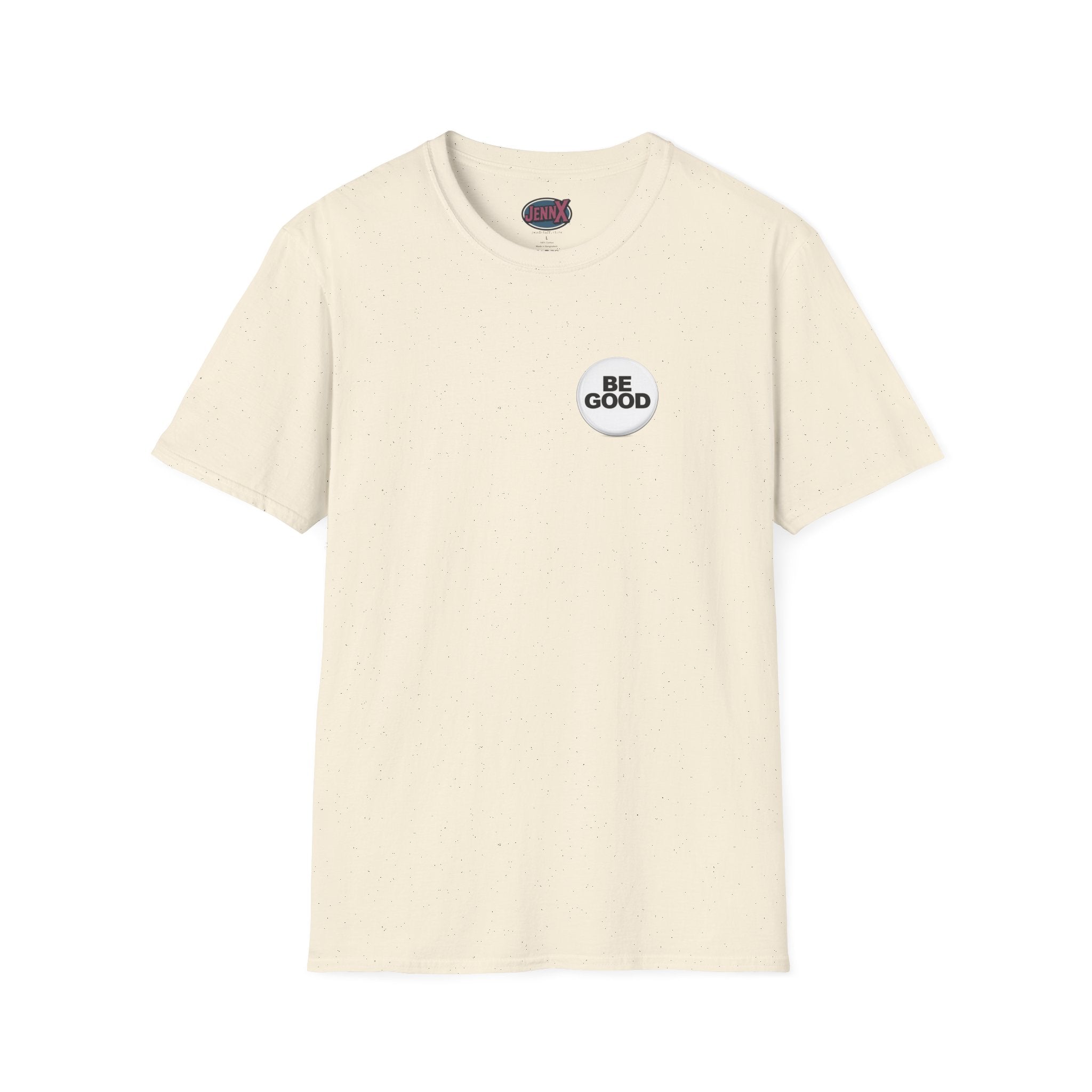 Be Good pin button shirt inspired by the Golden Globes