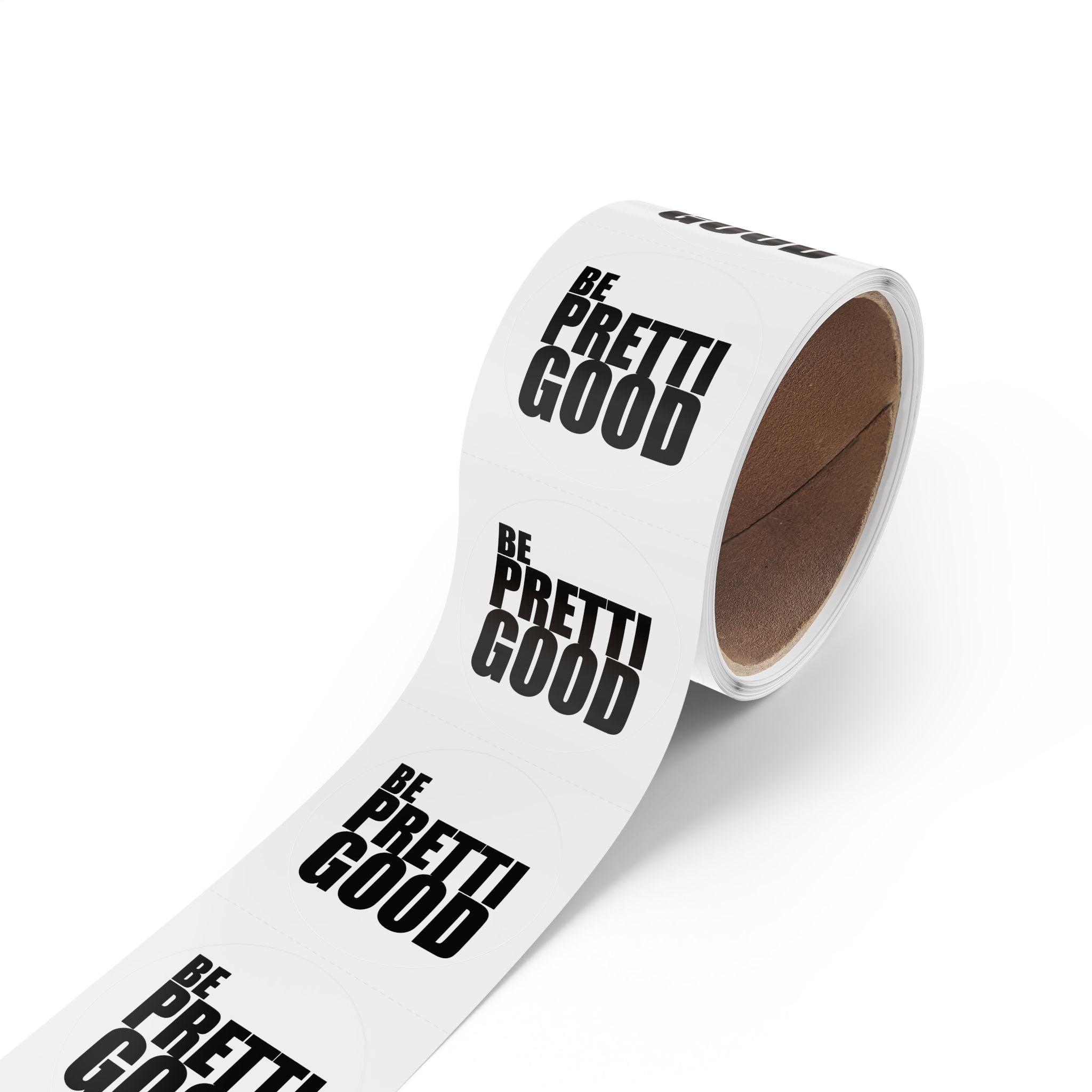 Be Pretti Good Round Sticker Label Rolls | Anti ICE sticker bomb