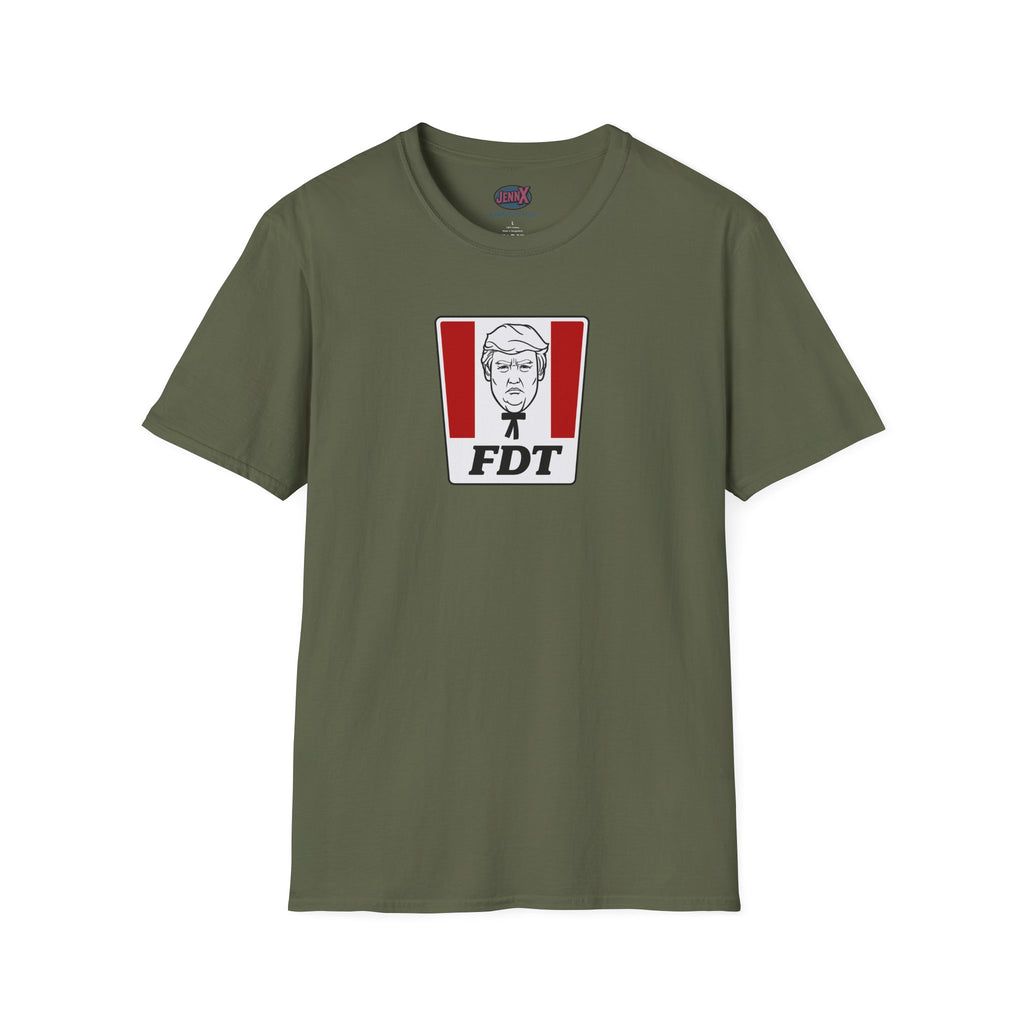 Political Parody T-Shirt I FDT Satirical Logo Tee I KFC Logo