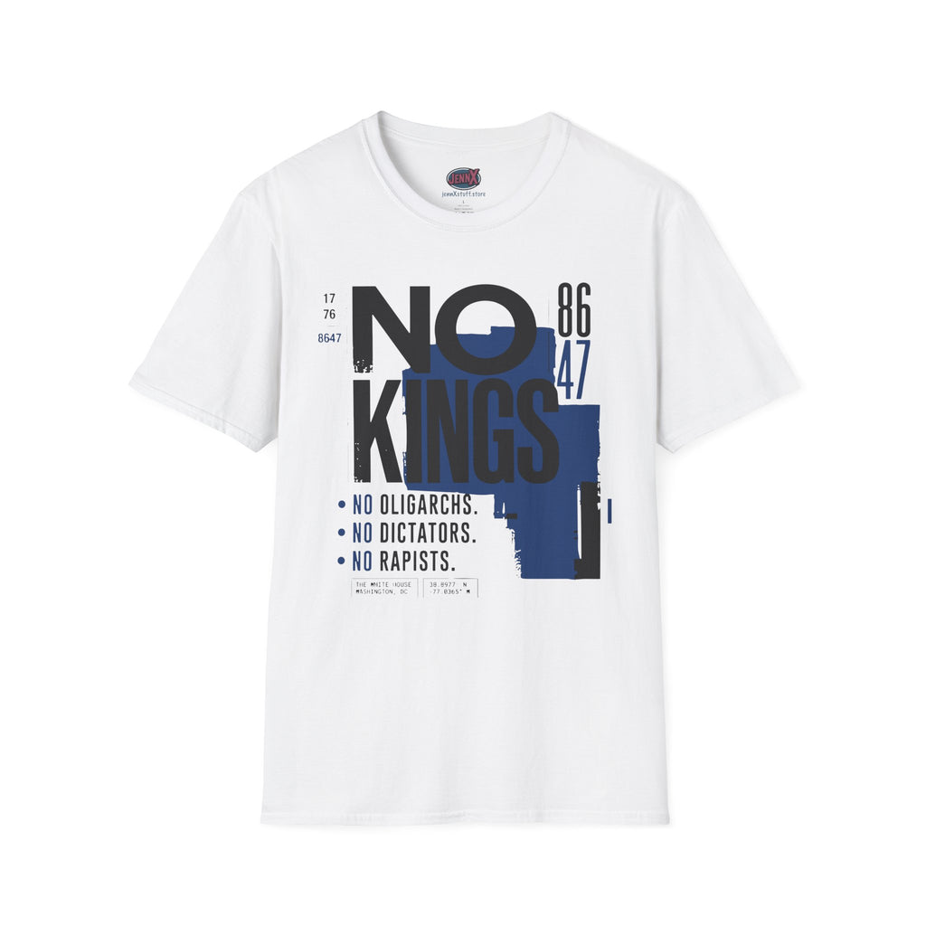 NO KINGS Shirt, Anti Trump Protest Shirt, Democracy Matters Tee, Political Resistance Shirt, Anti Authoritarian Graphic Tee, Activist Gift