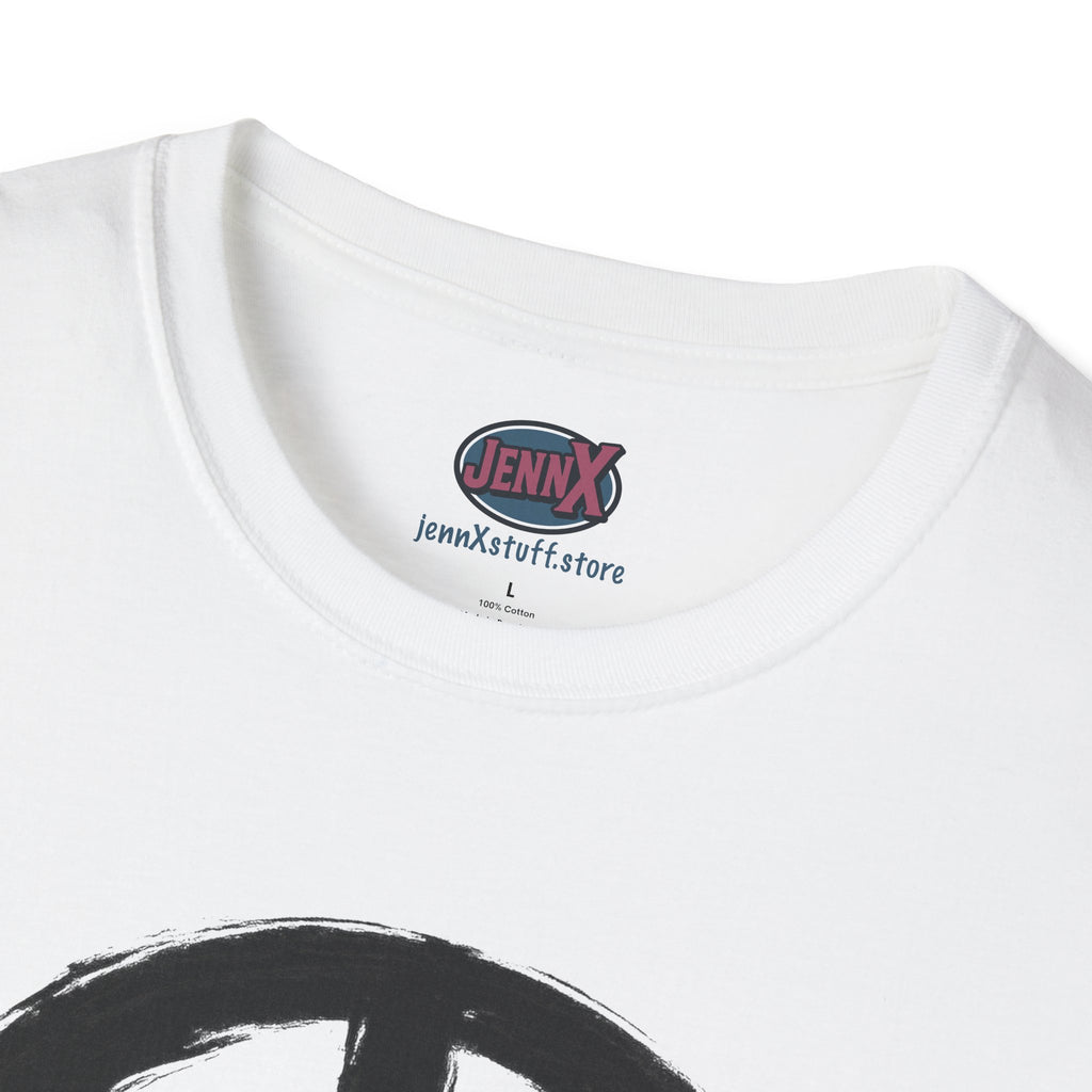 Peace Sign hand-painted T-Shirt | Anti War