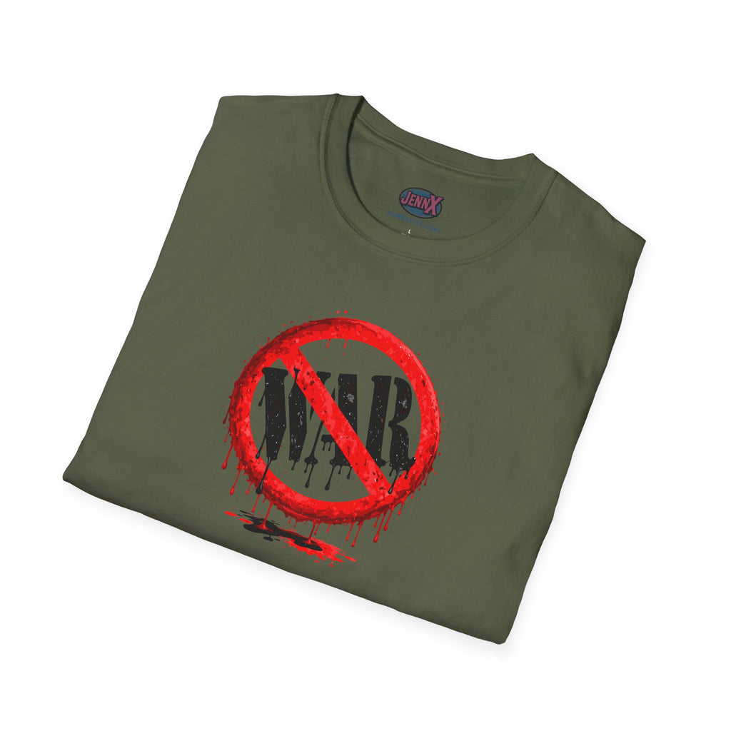 No War Symbol T-Shirt | Anti-War Protest Graphic