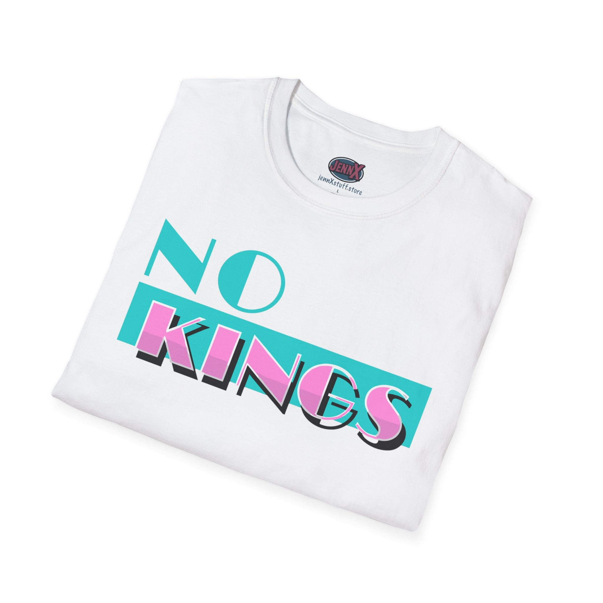 No Kings Miami Vice parody T-Shirt | Generation X