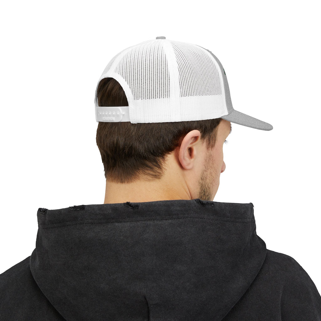 Team Algae Embroidered Snapback Trucker Cap | Reflecting Pool Craziness