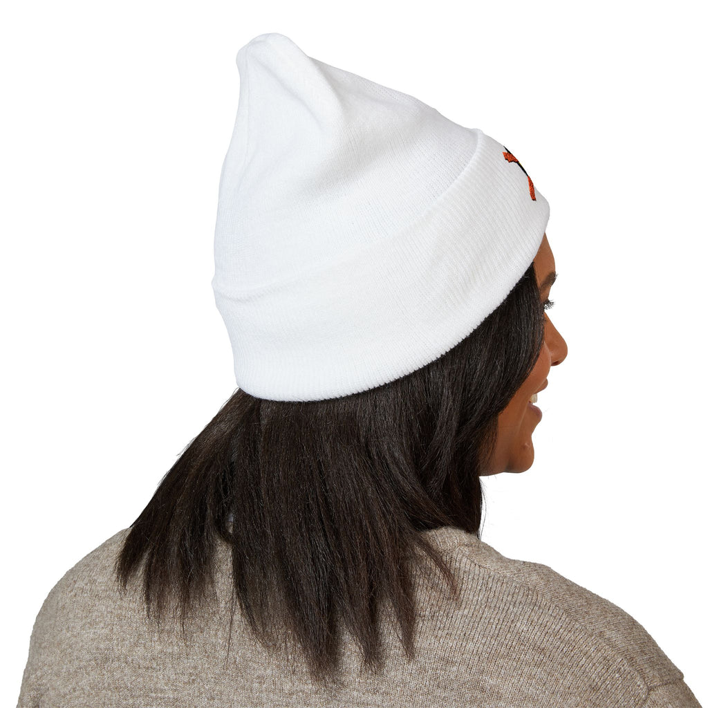 No Kings Cuffed Beanie with Embroidery - No Trump - Nope - No Kings Crown