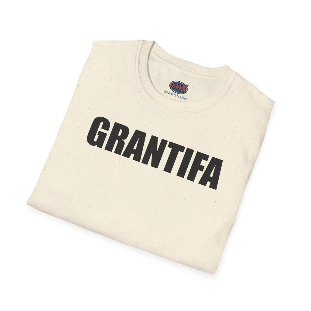 GRANTIFA T-Shirt | Text Graphic Tee, Political Statement Shirt