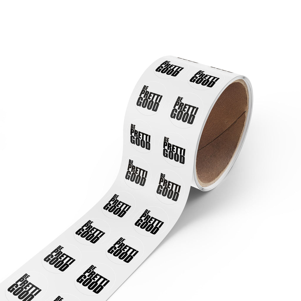 Be Pretti Good Round Sticker Label Rolls | Anti ICE sticker bomb