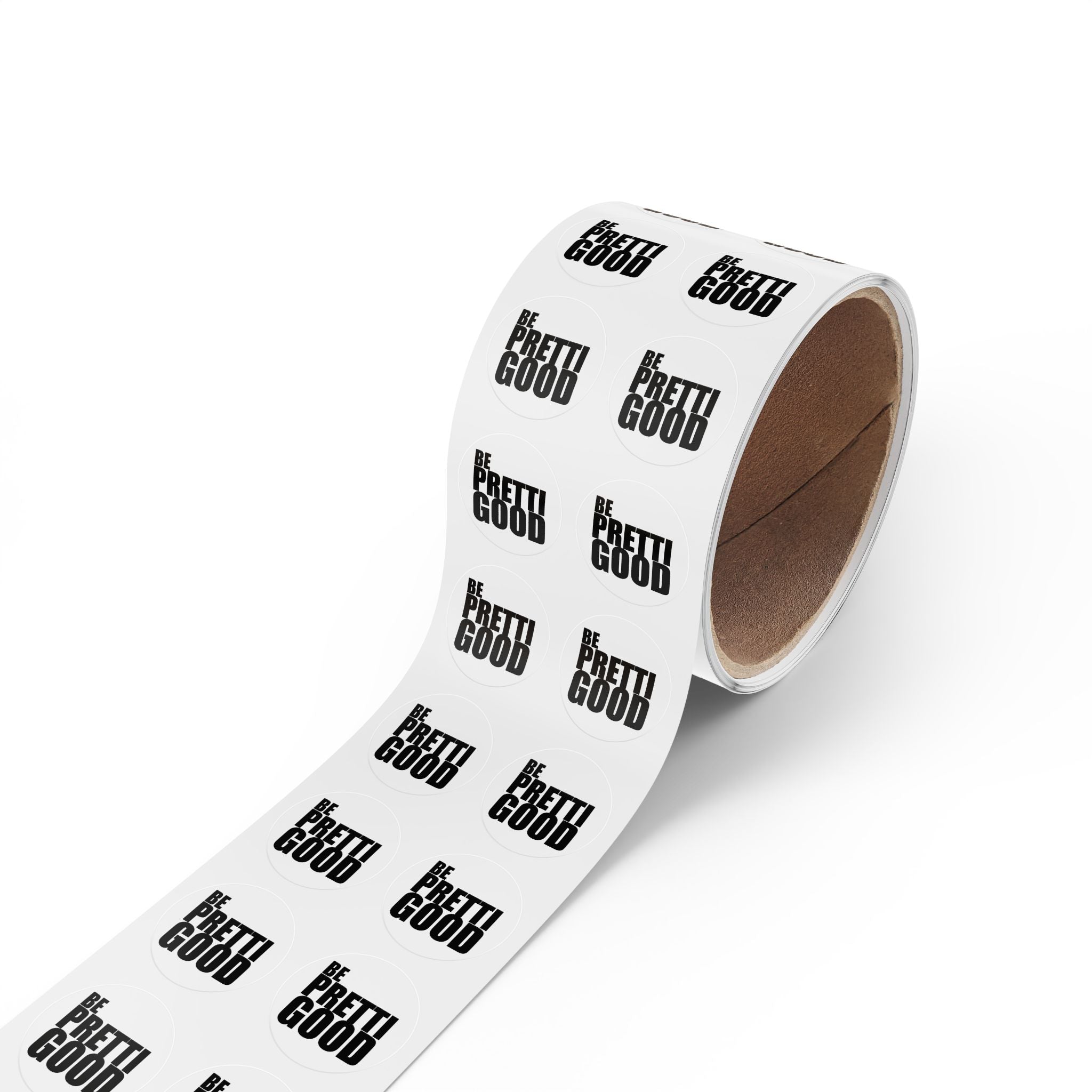 Be Pretti Good Round Sticker Label Rolls | Anti ICE sticker bomb