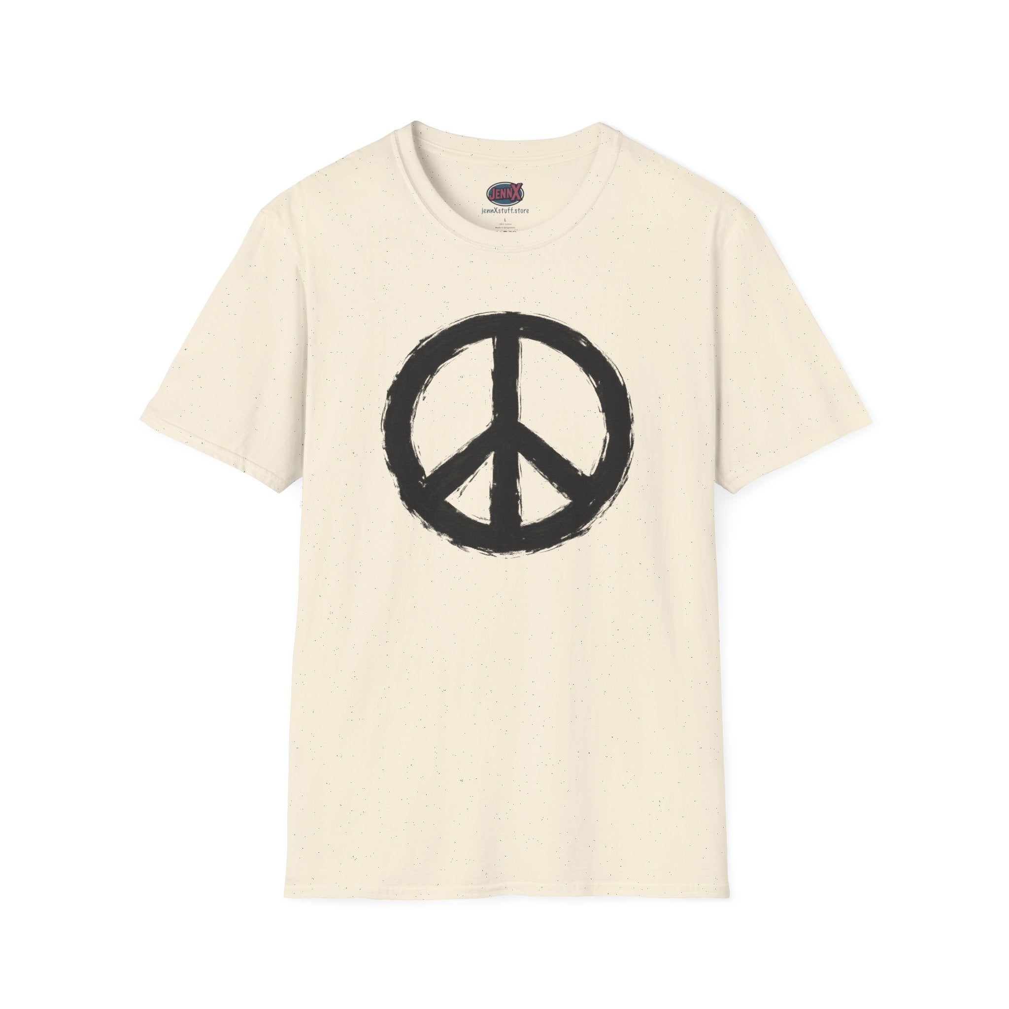 Peace Sign hand-painted T-Shirt | Anti War