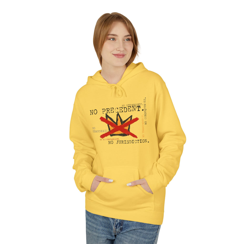 Anti-Trump No Kings hoodie - Hand-drawn - Original Design - Free No Kings sticker