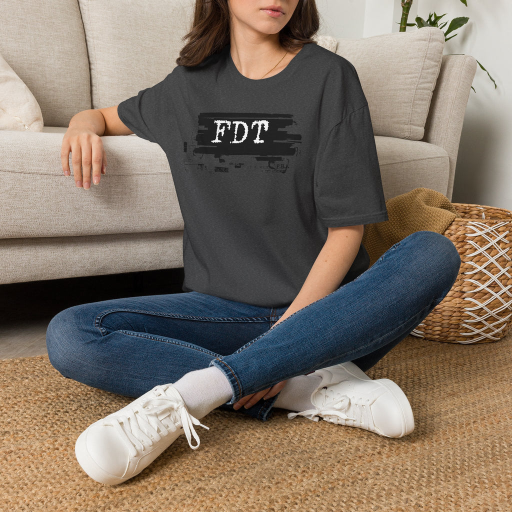 FDT Epstein files T-Shirt | Typewriter Font I Believe the Victims