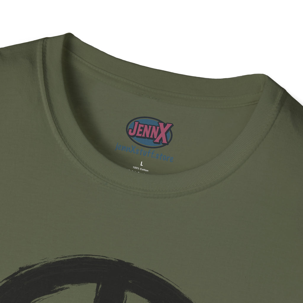 Peace Sign hand-painted T-Shirt | Anti War
