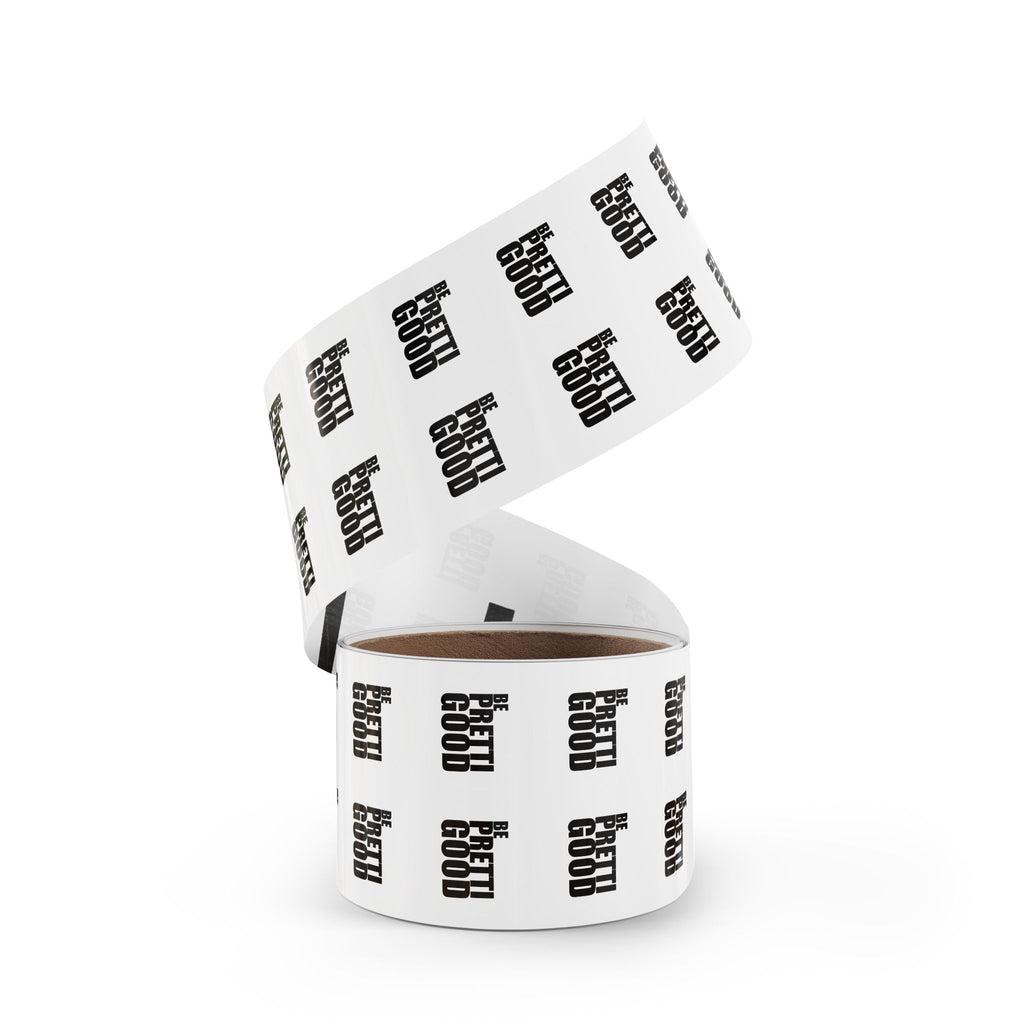 Be Pretti Good Round Sticker Label Rolls | Anti ICE sticker bomb