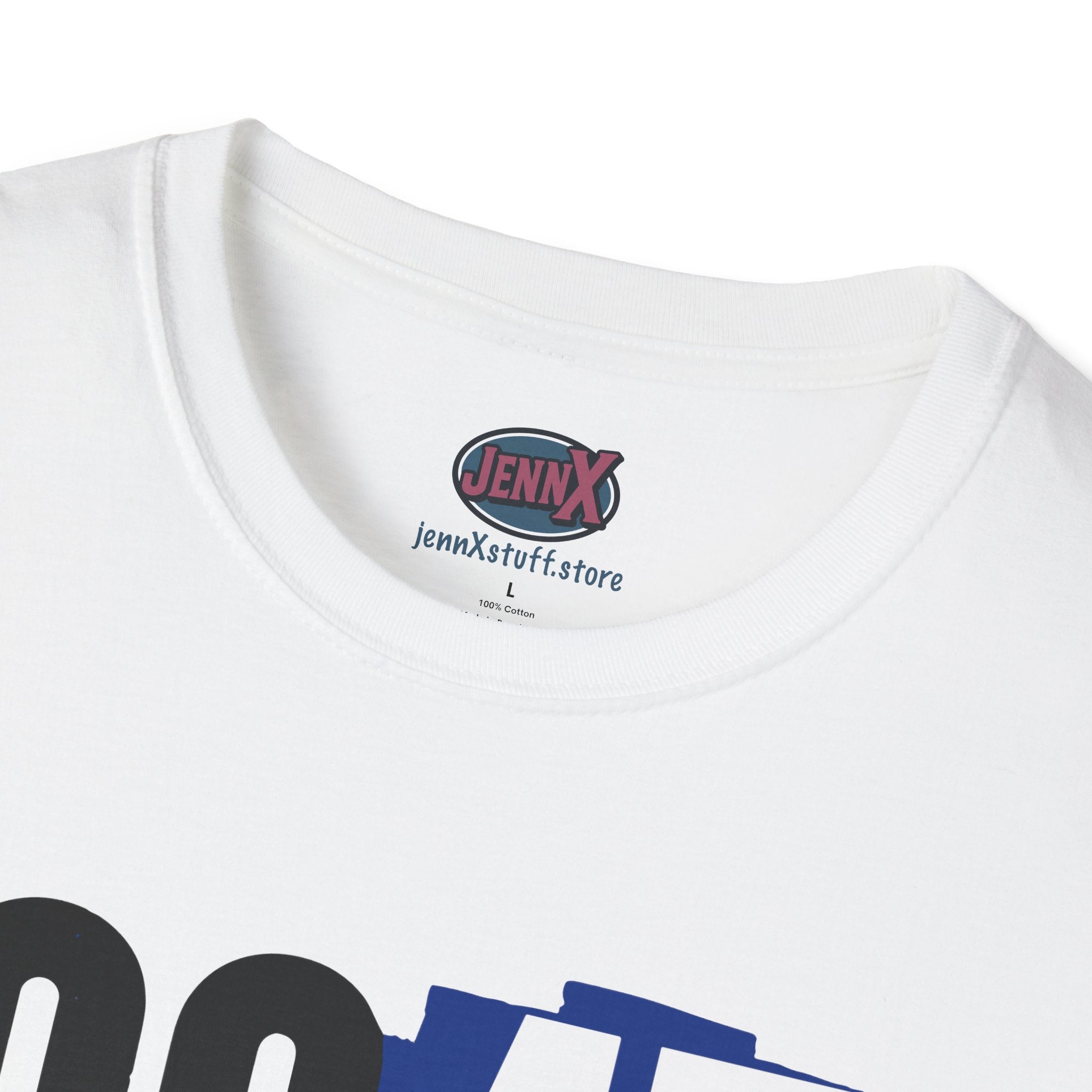 8647 Tee | Bold Blue Black Typographic T-Shirt I We The People Kick Him Out