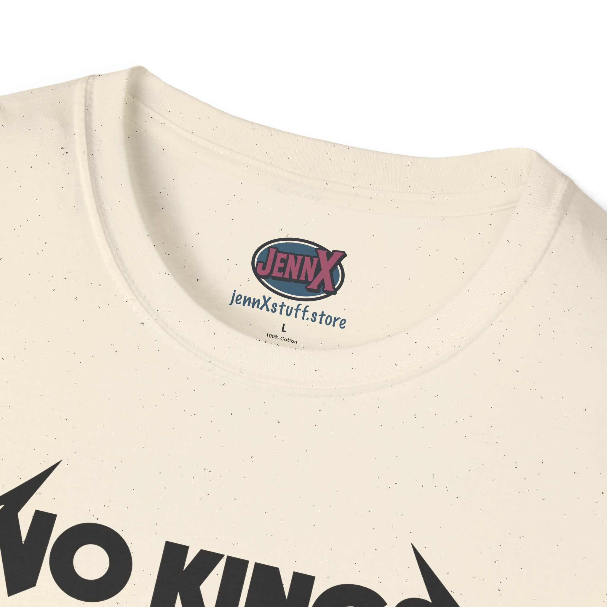 No Kings Matallica parody T-Shirt | Heavy Metal Protest