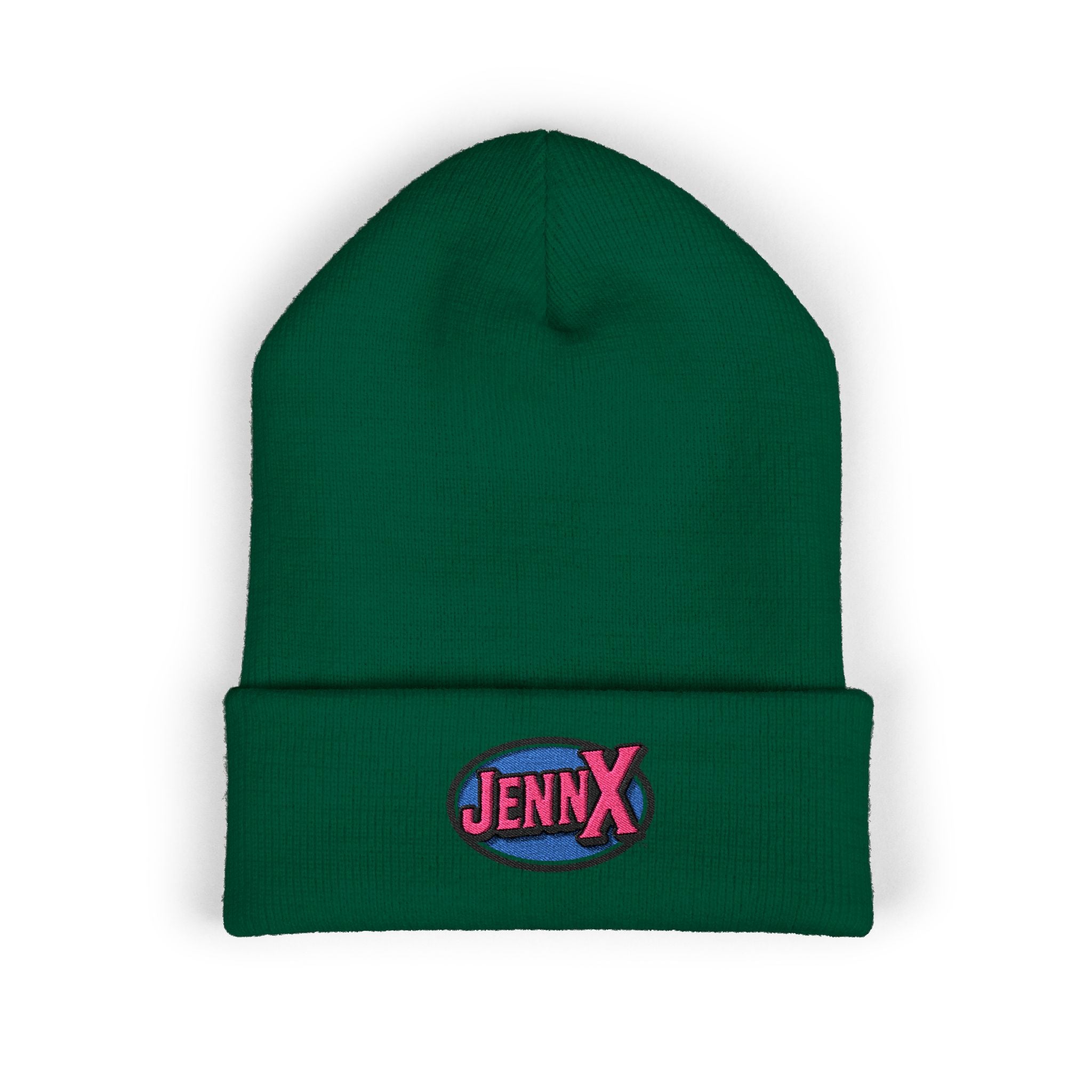 JennX Generation X GenX embroidered logo Beanie | Cuffed Winter Hat