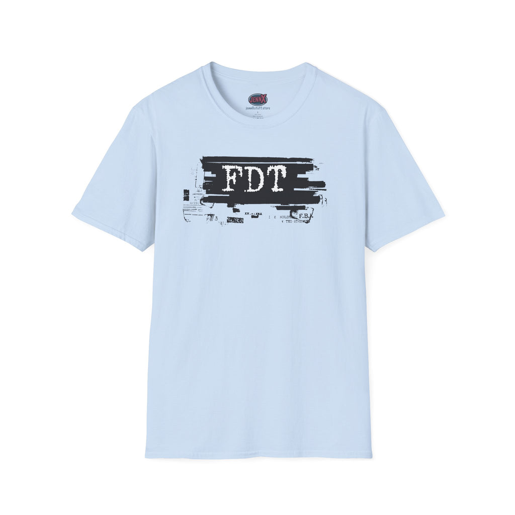 FDT Epstein files T-Shirt | Typewriter Font I Believe the Victims