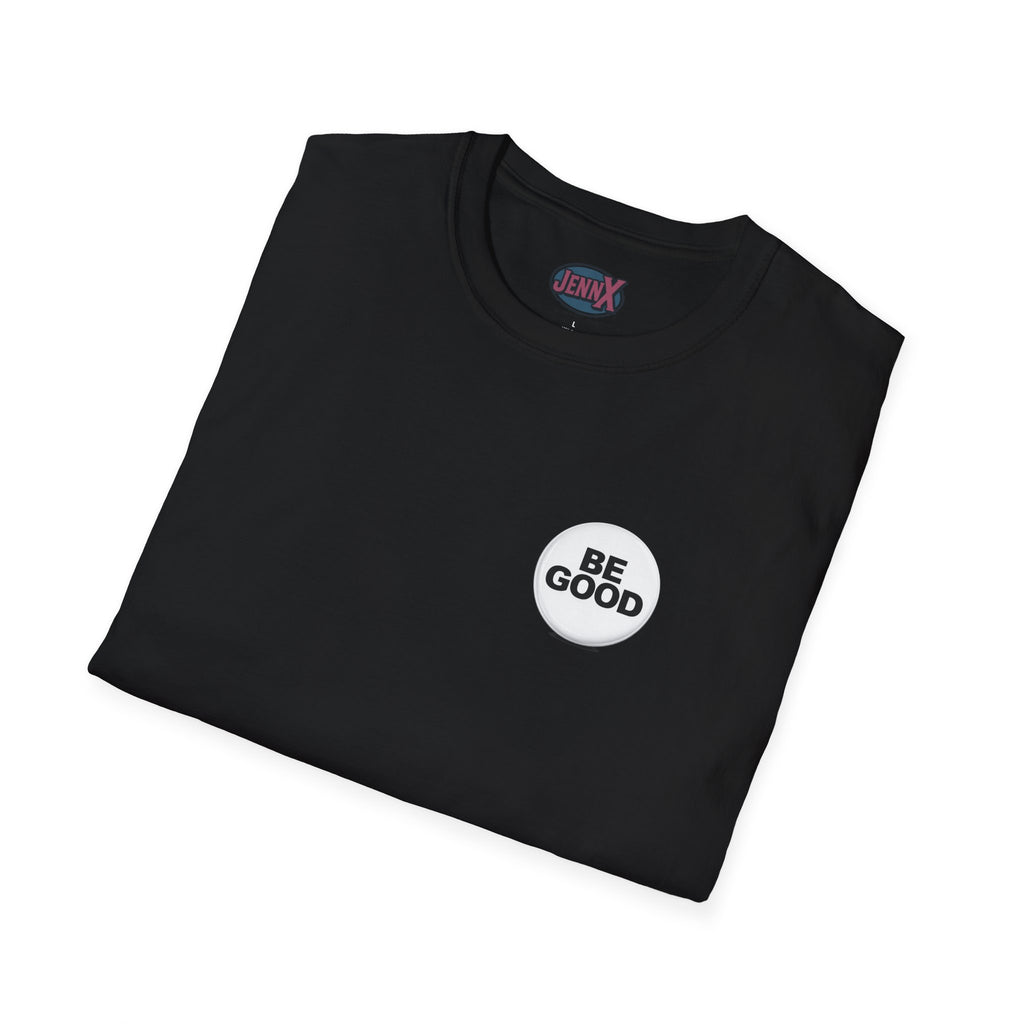 Be Good pin button shirt inspired by the Golden Globes