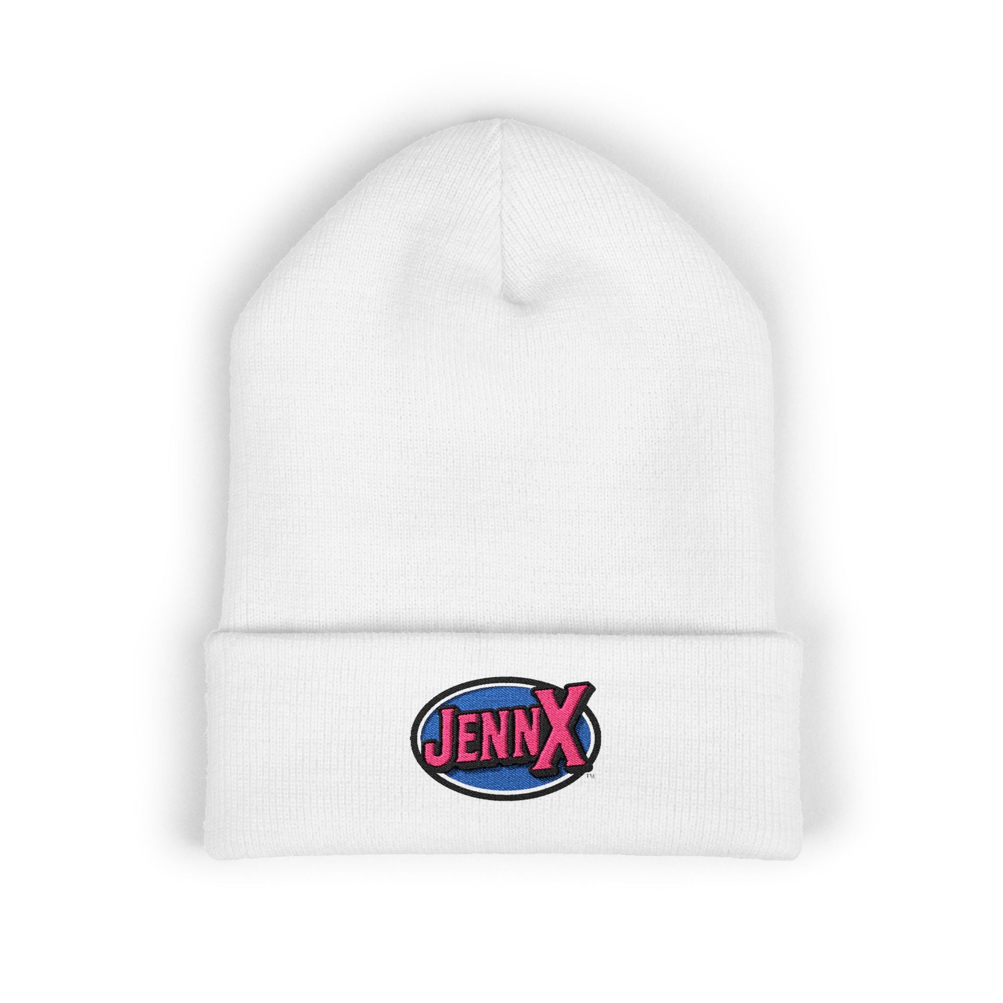 JennX Generation X GenX embroidered logo Beanie | Cuffed Winter Hat