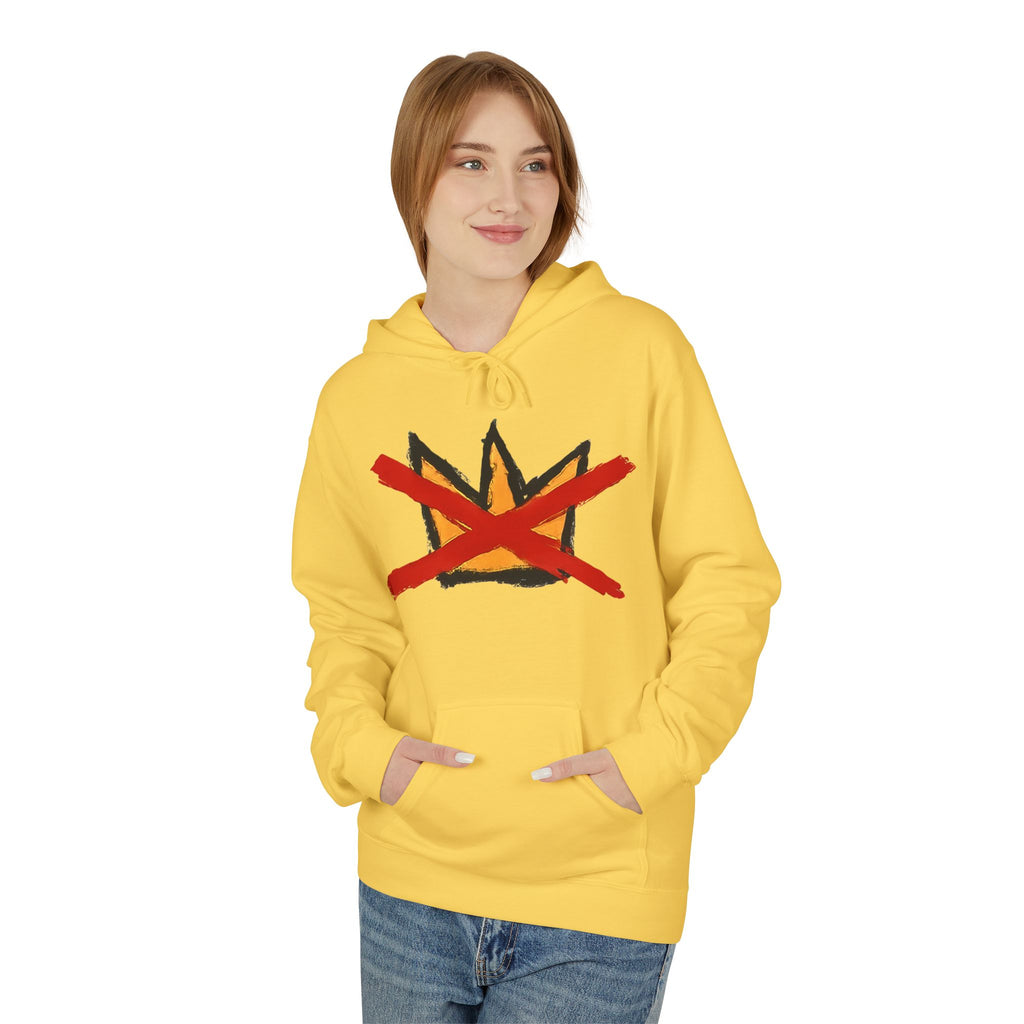 No Kings hoodie I Hand-Drawn