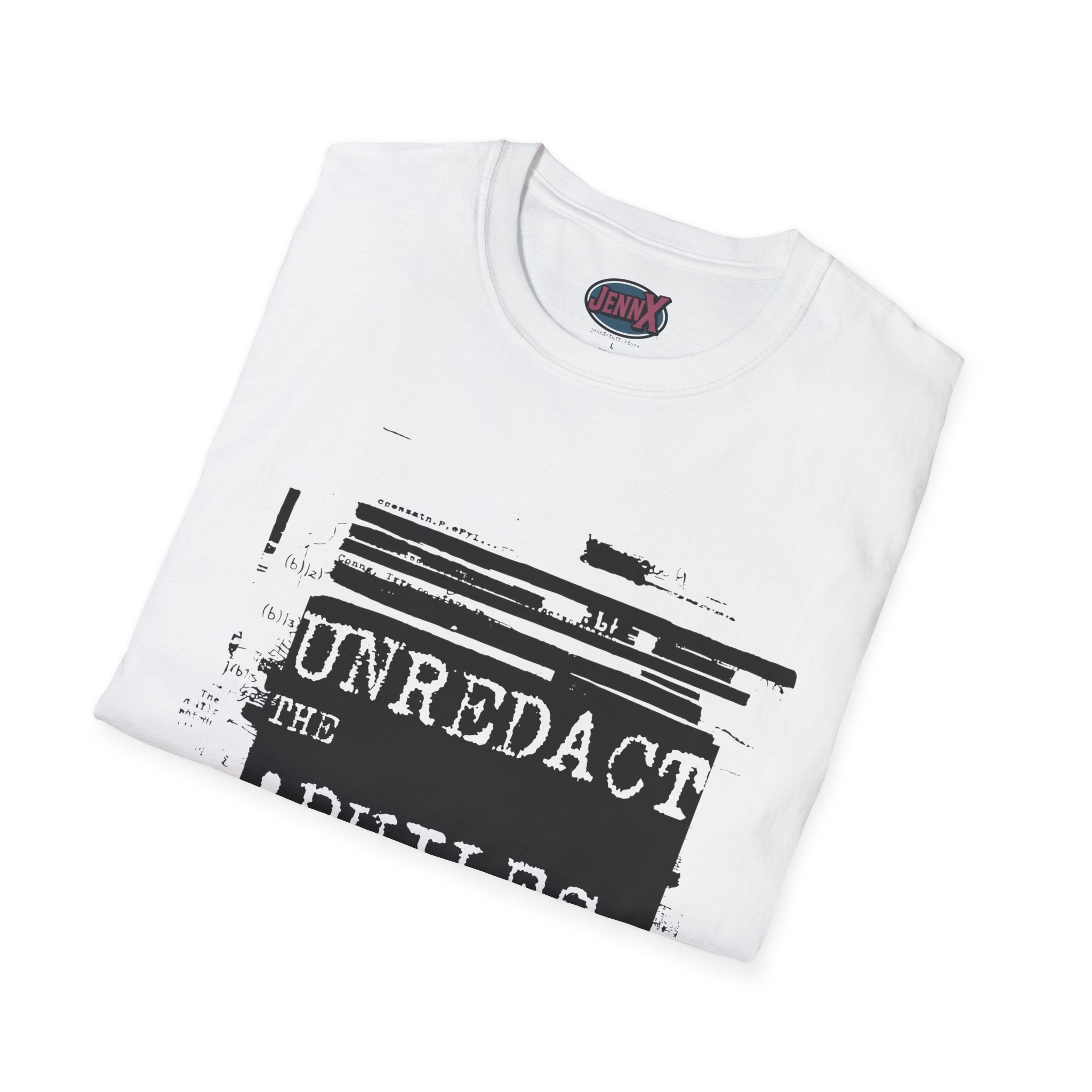 Unredact the ' Philes Redacted F.B.I. Justice Department Epstein Files Design - Original Artist Design