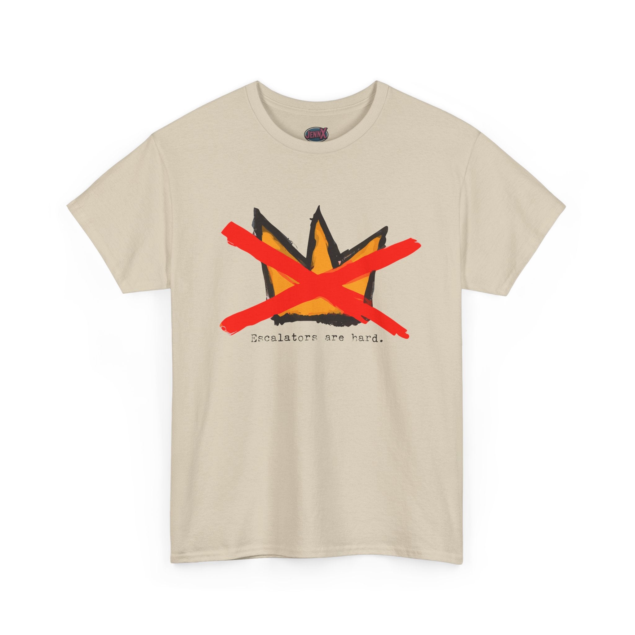 Bold Statement Tee - Unisex Heavy Cotton, Unique Graphic T-Shirt for Artists, Gift for Creatives, Casual Wear, Trendy Apparel