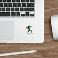 No Kings Anti-ICE Frog Banksy-inspired sticker