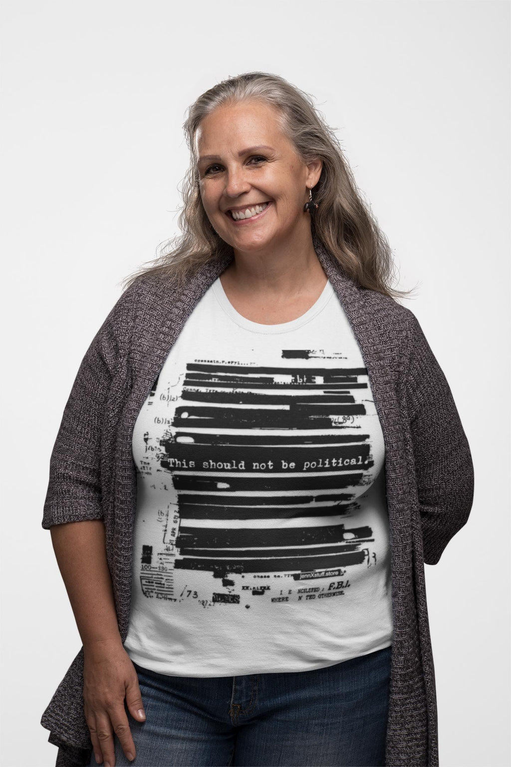 Epstein Redacted Files T-Shirt | FBI Political Art Protest Tee