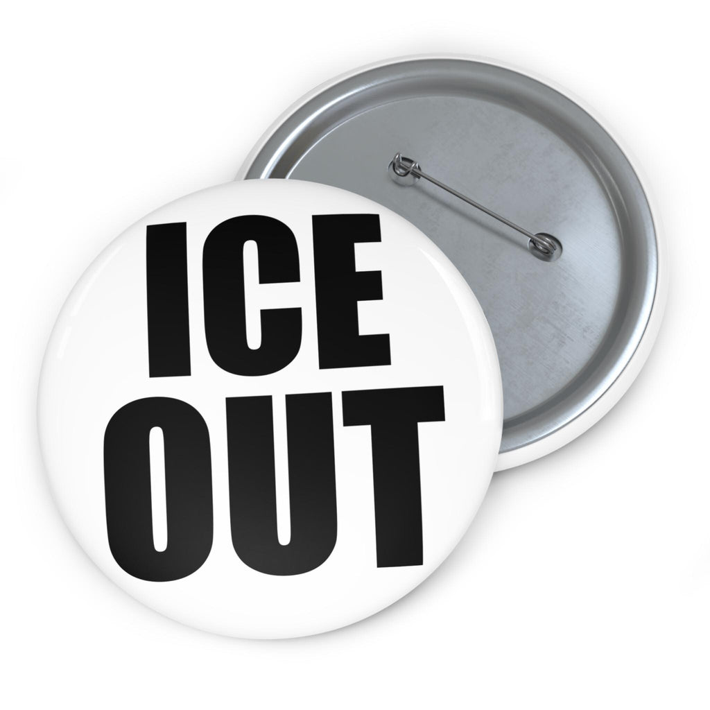 ICE OUT Pin Grammy Style Button | Anti-ICE