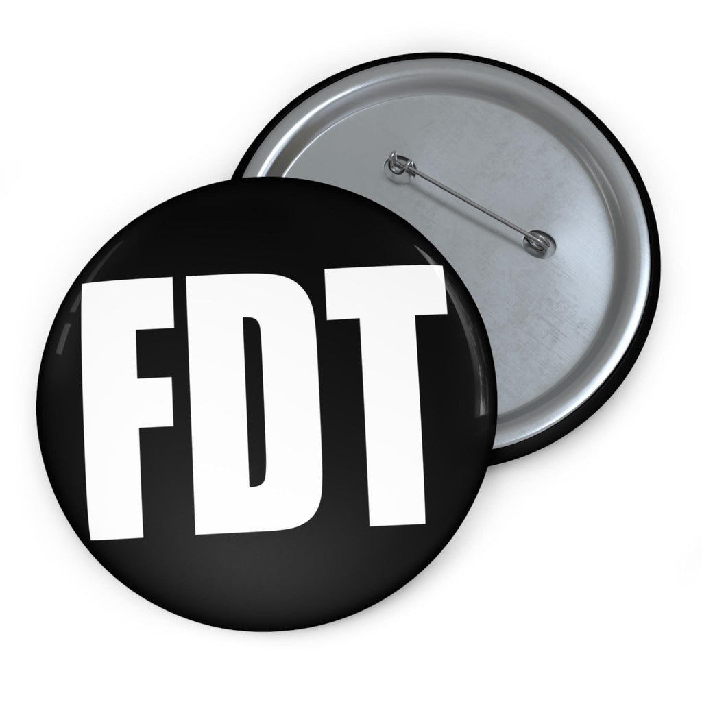 Fuck Donald Trump FDT pin Anti-Trump protest Button