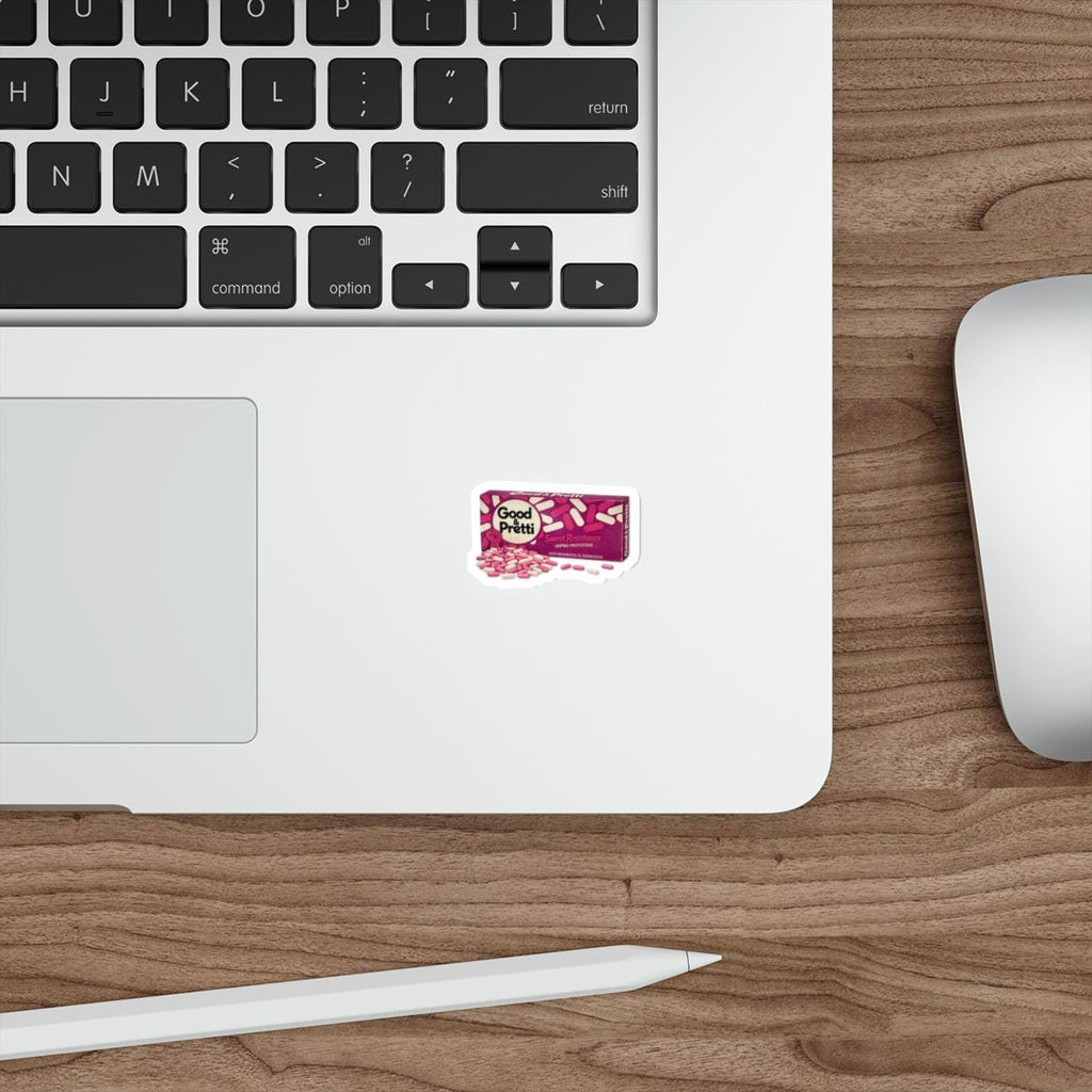 Good & Pretti original design Candy Box Die-Cut Sticker | Resist