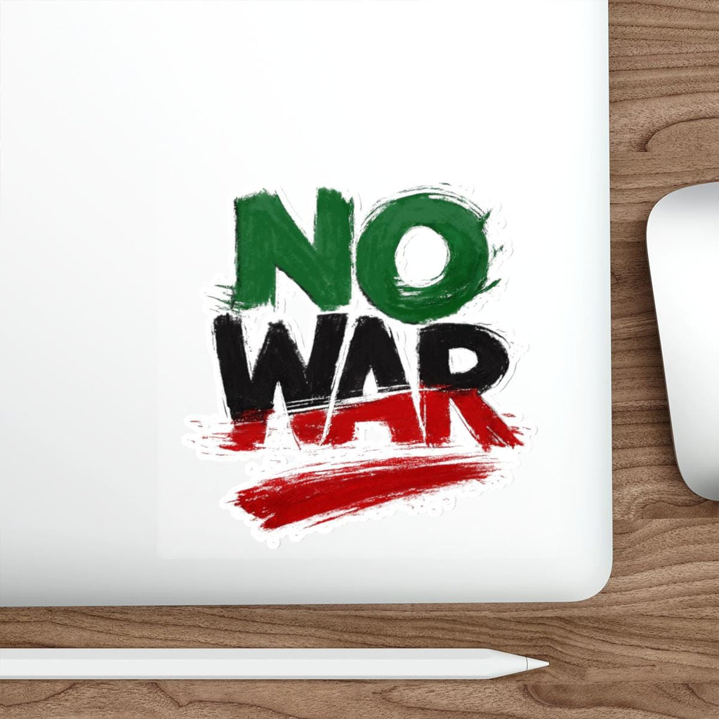 No War sticker | Die-Cut Sticker, Anti-War Protest Decal